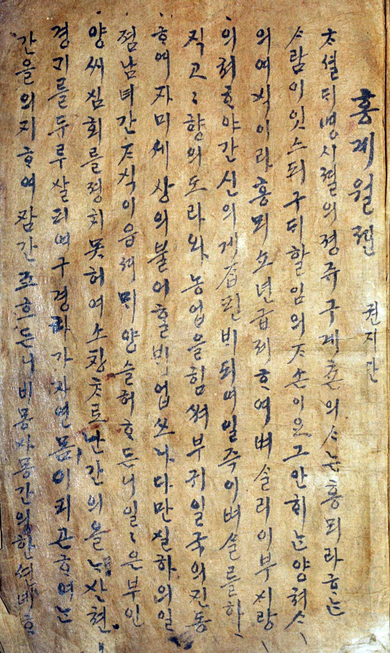 홍계월전